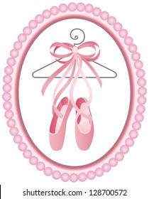 Ballet shoes label