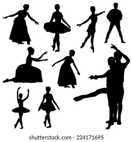 Ballet Silhouettes