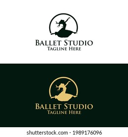 Ballet Studio Logo Design Concept