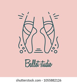 Ballet Vector Line Icon. Contains such Icon as ballet classes school, theatre, flyer festival etc.