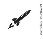 Ballistic missile rocket launch weapon