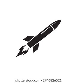 Ballistic missile rocket launch weapon