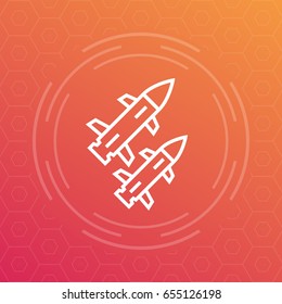 Ballistic missiles icon