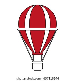 ballon flat illustration