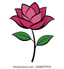 ballon flower vector image on white background