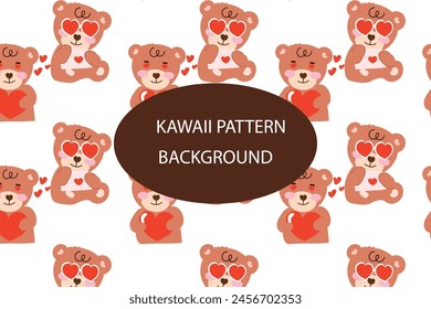 ballon heart red color pattern design. for newborn apparel, textiles and wallpaper Vector illustration