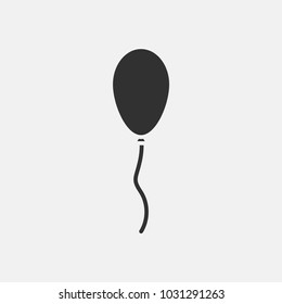 Ballon icon illustration isolated vector sign symbol
