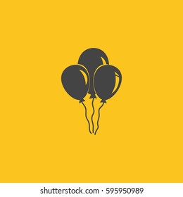 Ballon icon illustration isolated vector sign symbol