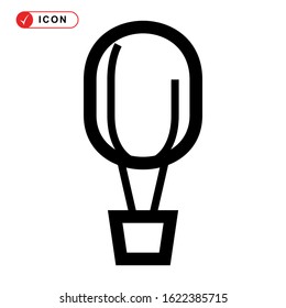 ballon icon isolated sign symbol vector illustration - high quality black style vector icons
