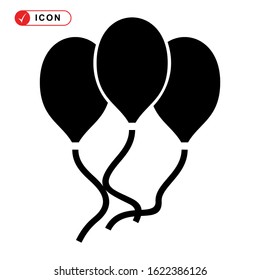 ballon icon isolated sign symbol vector illustration - high quality black style vector icons
