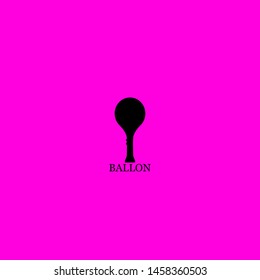 ballon icon sign signifier vector