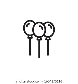 Ballon icon vector design template