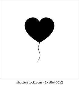 ballon icon vector illustration logo template