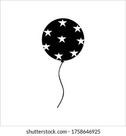 ballon icon vector illustration logo template