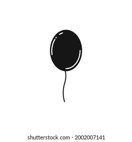 Ballon Icon vector.ballon icon vector illustration template design