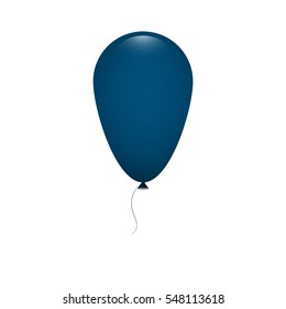 Ballon ikon. Blue.