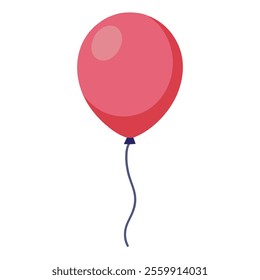 Ballon Vector Illustration on White Background