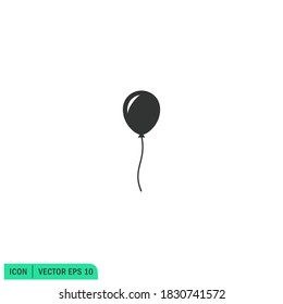 ballons icon illustration simple design element vector logo template