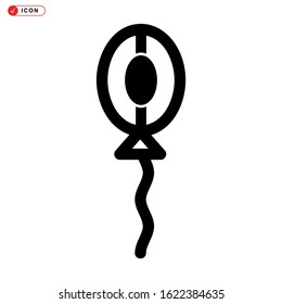 ballons icon isolated sign symbol vector illustration - high quality black style vector icons
