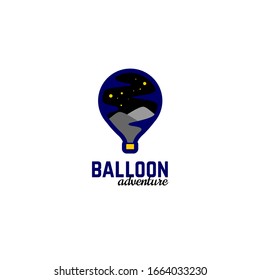 Balloon Adventure Logo Template for your company