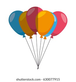 balloon air party icon