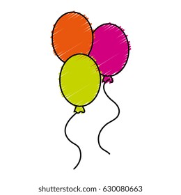 balloon air party icon