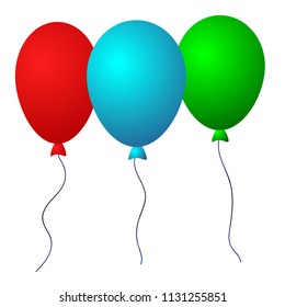Balloon art illustrated design artwork.