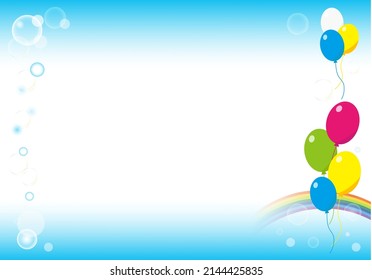 Material de fondo de globo para decoraciones de cumpleaños, aniversario y celebración.