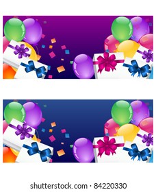 Balloon banners