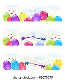 Balloon banners