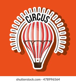 balloon basket circus icon