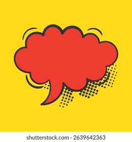 Balloon with comic text explosion bang wow retro shouting bubble cartoon sketch symbol illustration banner discussion empty vector communication graphic style splash message talking

