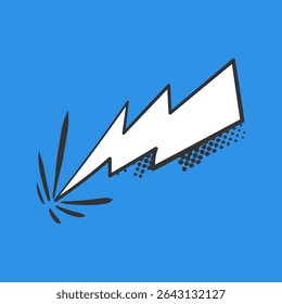Balão com estrondo de explosão de texto cômico wow retro gritando bolha desenho animado símbolo ilustração banner discussão vetor vazio comunicação gráfico estilo splash mensagem falando

