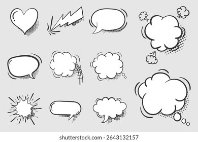 Balão com estrondo de explosão de texto cômico wow retro gritando bolha desenho animado símbolo ilustração banner discussão vetor vazio comunicação gráfico estilo splash mensagem falando

