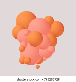 Balloon concept for decoration. Celebration vector illustration design. Colored balloon for holiday celebration.
