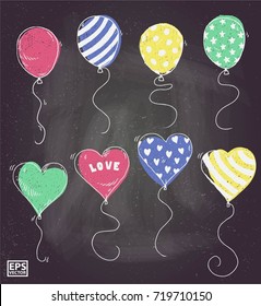 Balloon Doodle Chalk