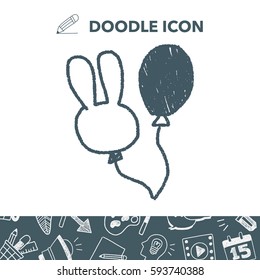 balloon doodle drawing