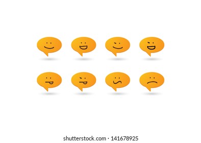 Balloon emoticons