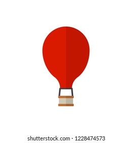 balloon flat fector icon