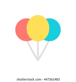 Balloon flat icon