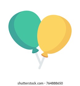 balloon flat icon
