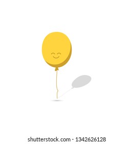 Balloon Happiness Smile Vector Illustrations 