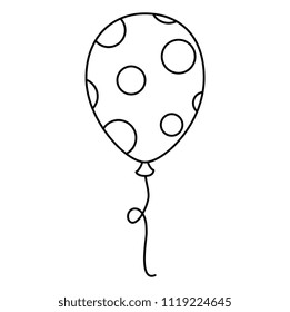 balloon helium floating icon