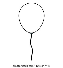 balloon helium floating icon