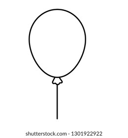 balloon helium floating icon