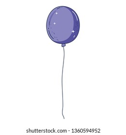 balloon helium floating icon