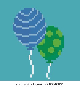 Estilo De Bitmap Do Ícone De Balão 8