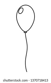 balloon icon cartoon