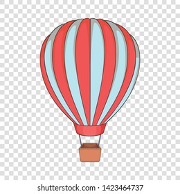 Balloon icon. Cartoon illustration of balloon vector icon for web