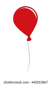 balloon icon. Decoration design. vector graphic